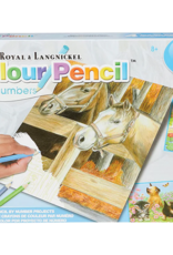Royal & Langnickel Colour Pencil Set - Horse and Puppy