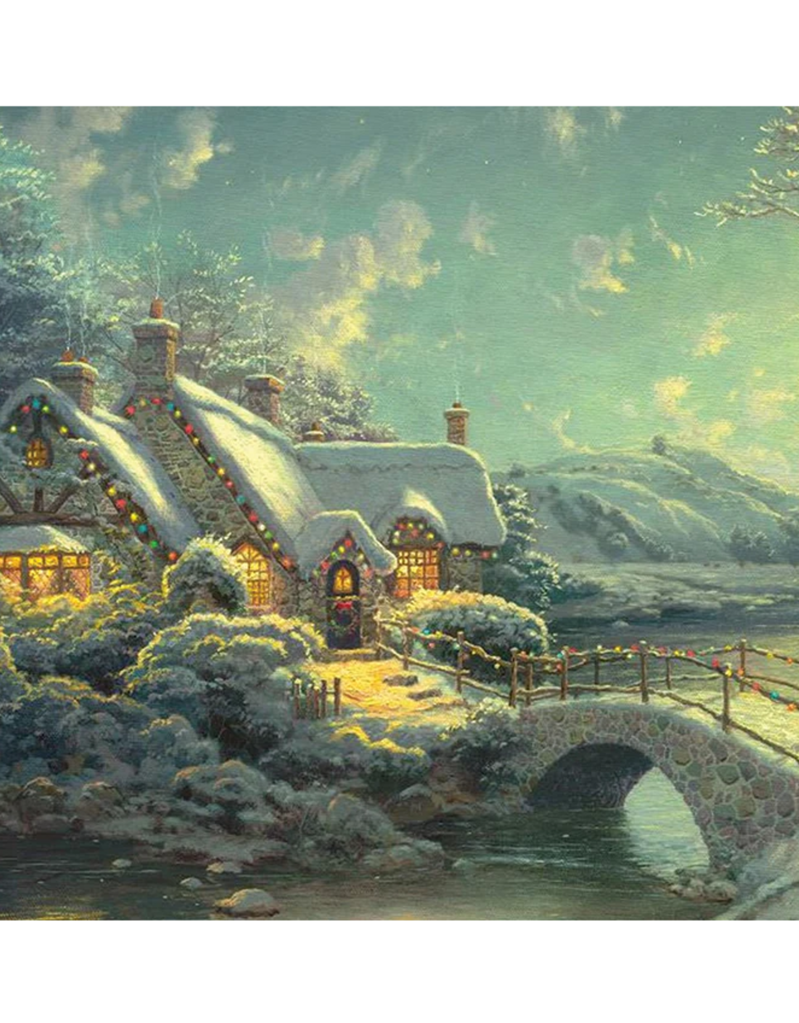 Royal & Langnickel CA PBN (Large) Christmas Moonlight (Kinkade)