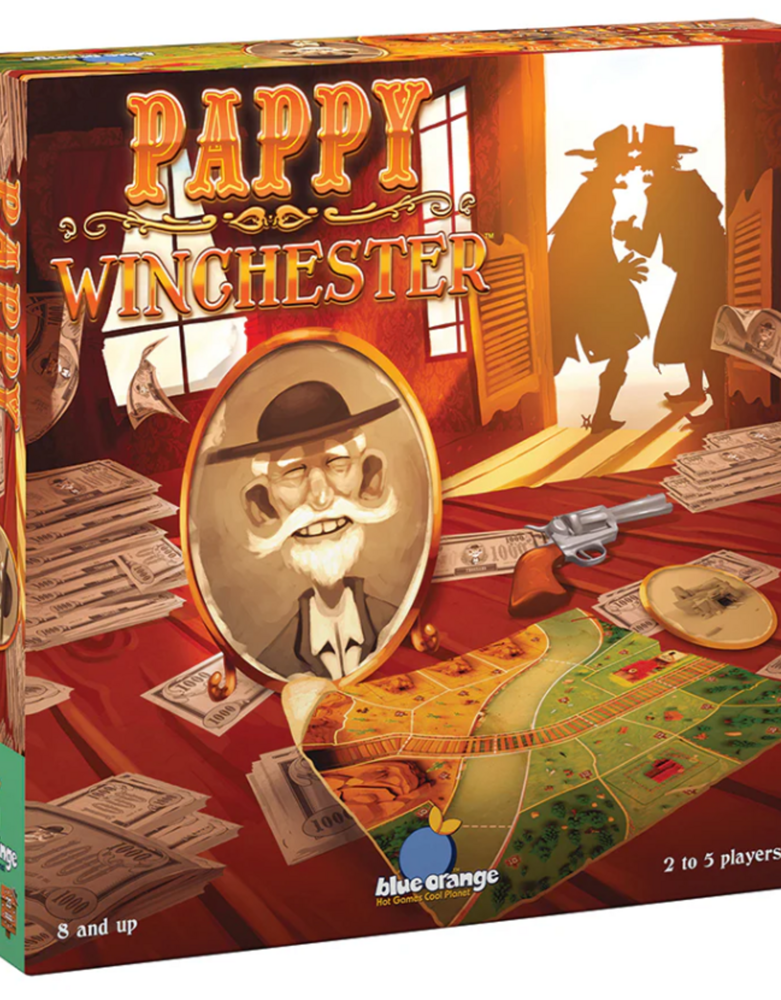 Blue Orange Pappy Winchester