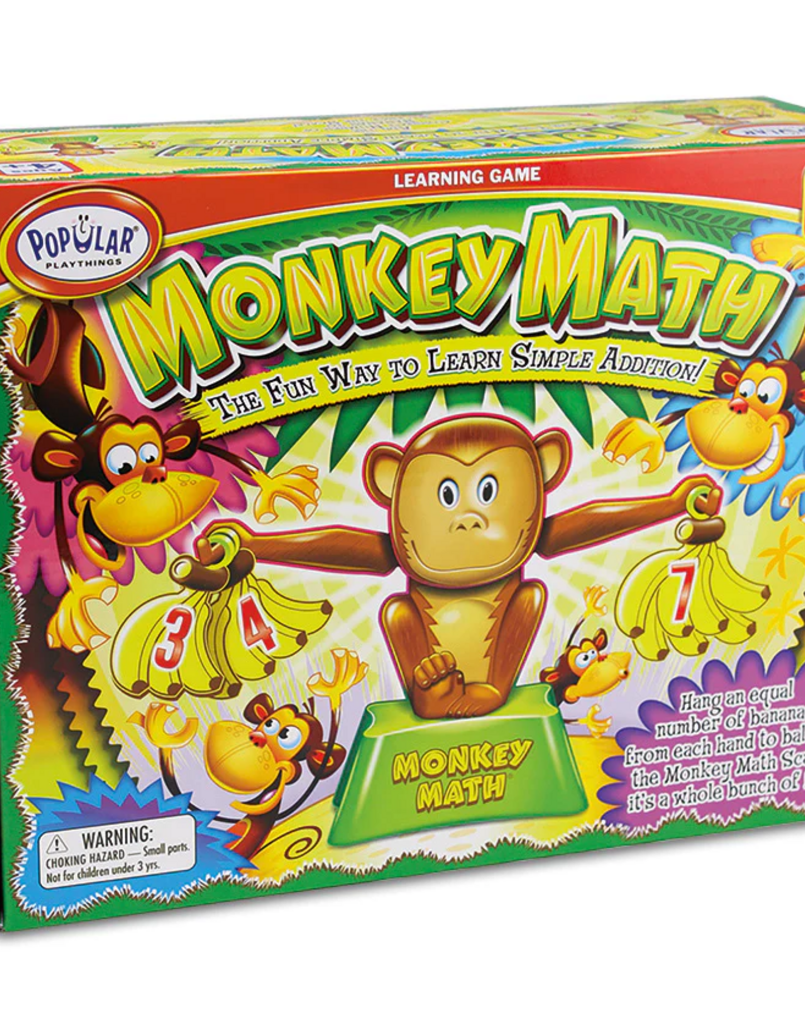 Popular Playthings Monkey Math (Bilingual)