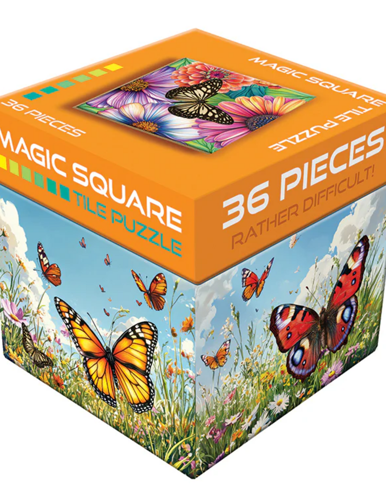 Outset Magic Square Puzzle - Butterflies (36pc)