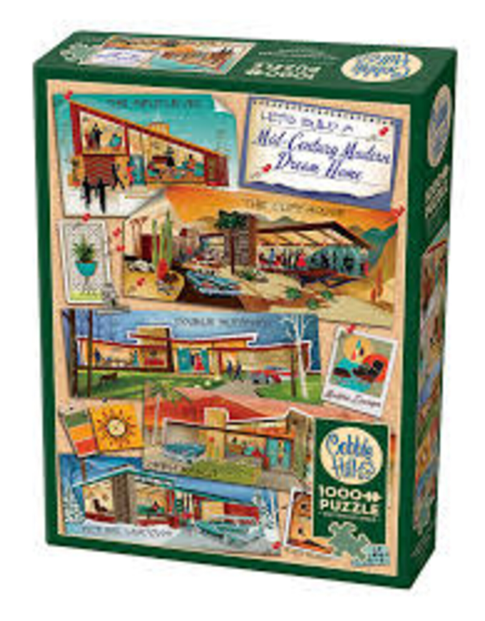 Cobble Hill Mid-Century Modern Dream Home 1000pc (CH80318)