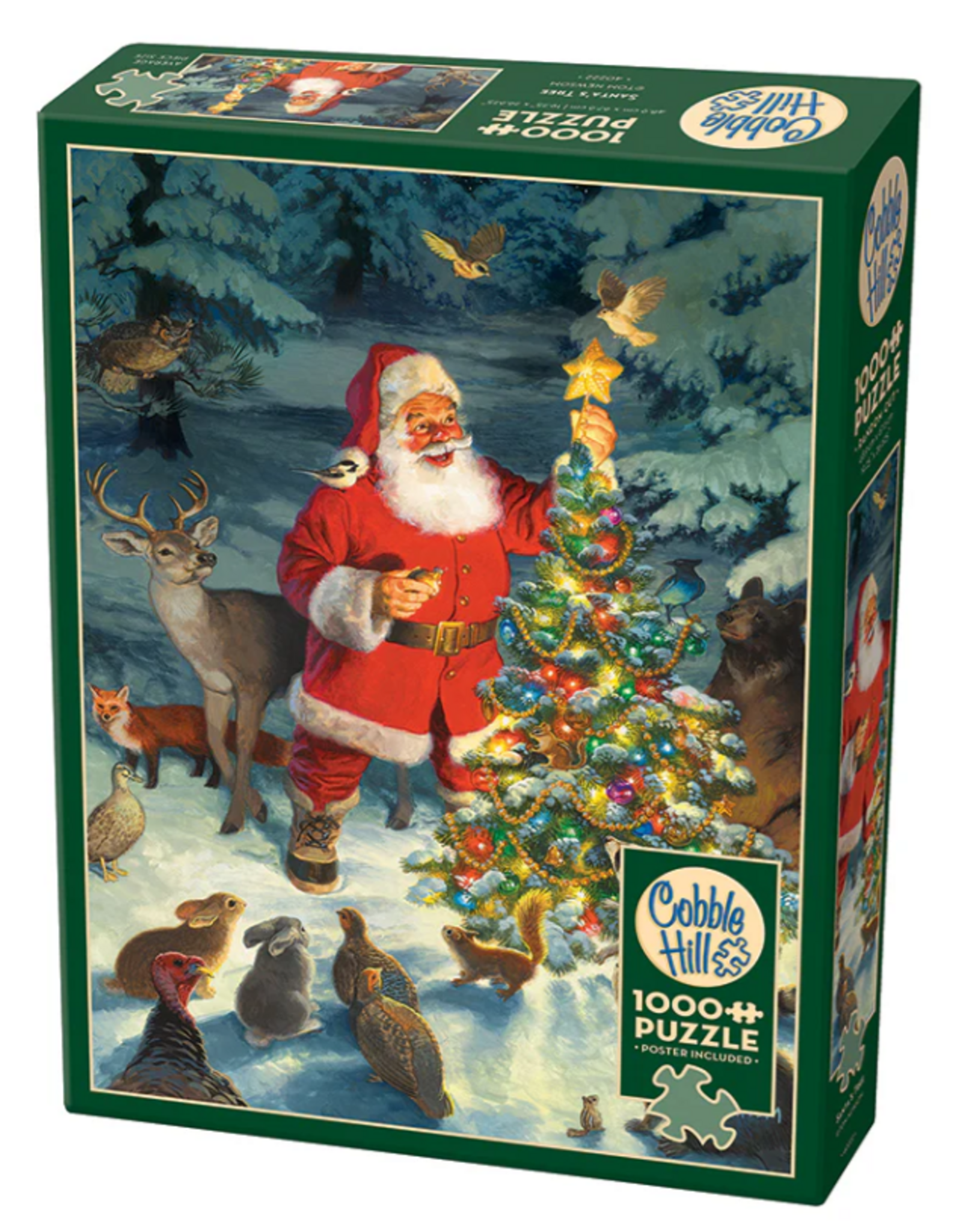 Cobble Hill Santa's Tree 1000pc (CH80292)