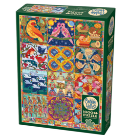 Cobble Hill Twelve Days of Christmas Quilt 1000pc (CH80317)