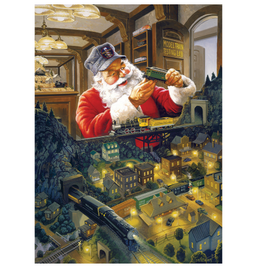 Cobble Hill Santa's Railway 1000pc (CH80386)