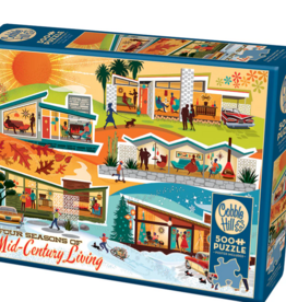 Cobble Hill Four Seasons of Mid-Century Living 500pc (CH85093)