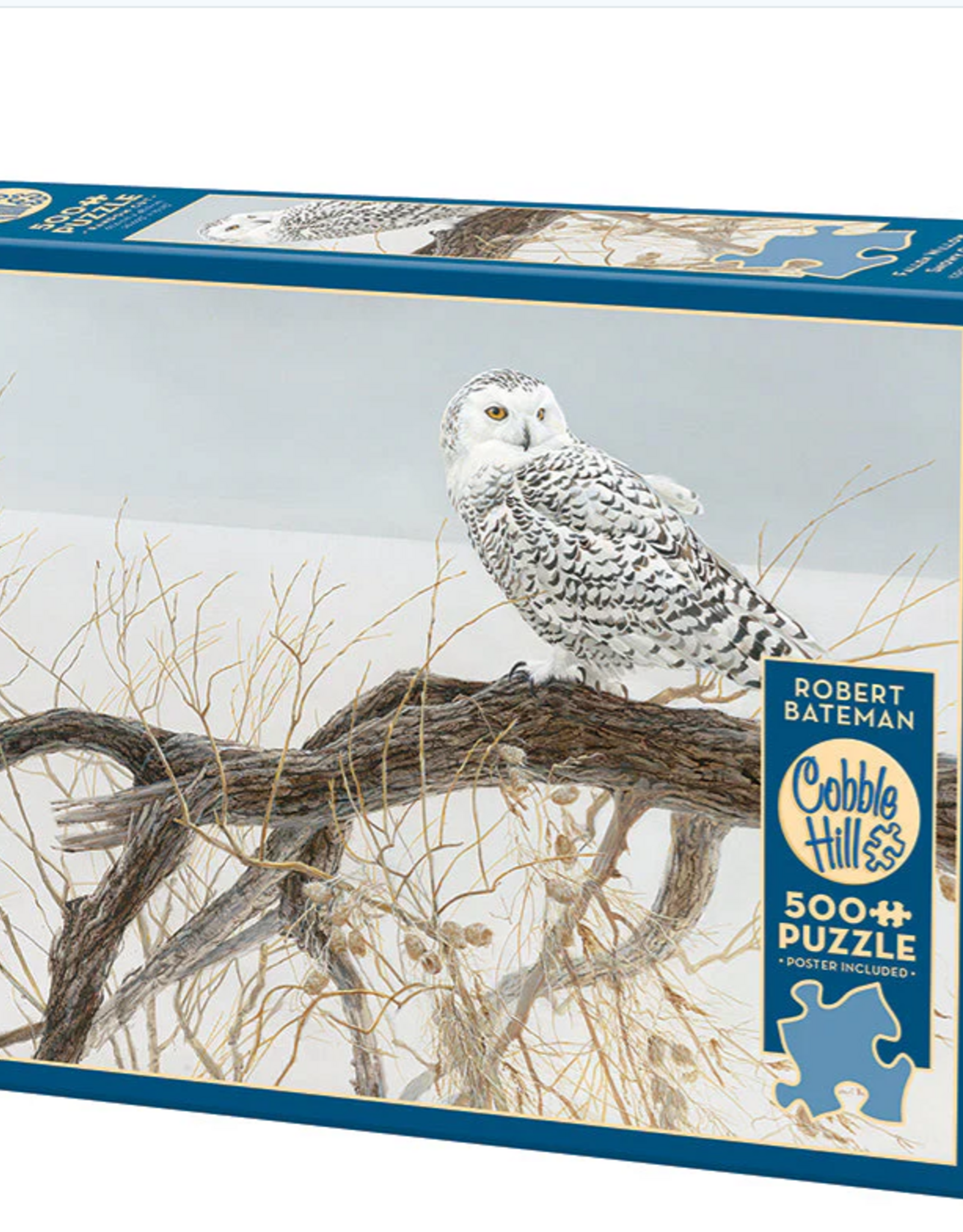 Cobble Hill Fallen Willow - Snowy Owl 500pc (CH85031)