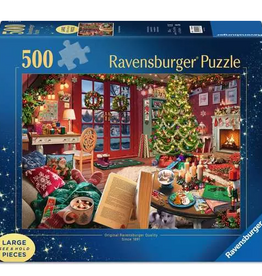 Ravensburger Cozy Christmas Retreat 500 pc LF