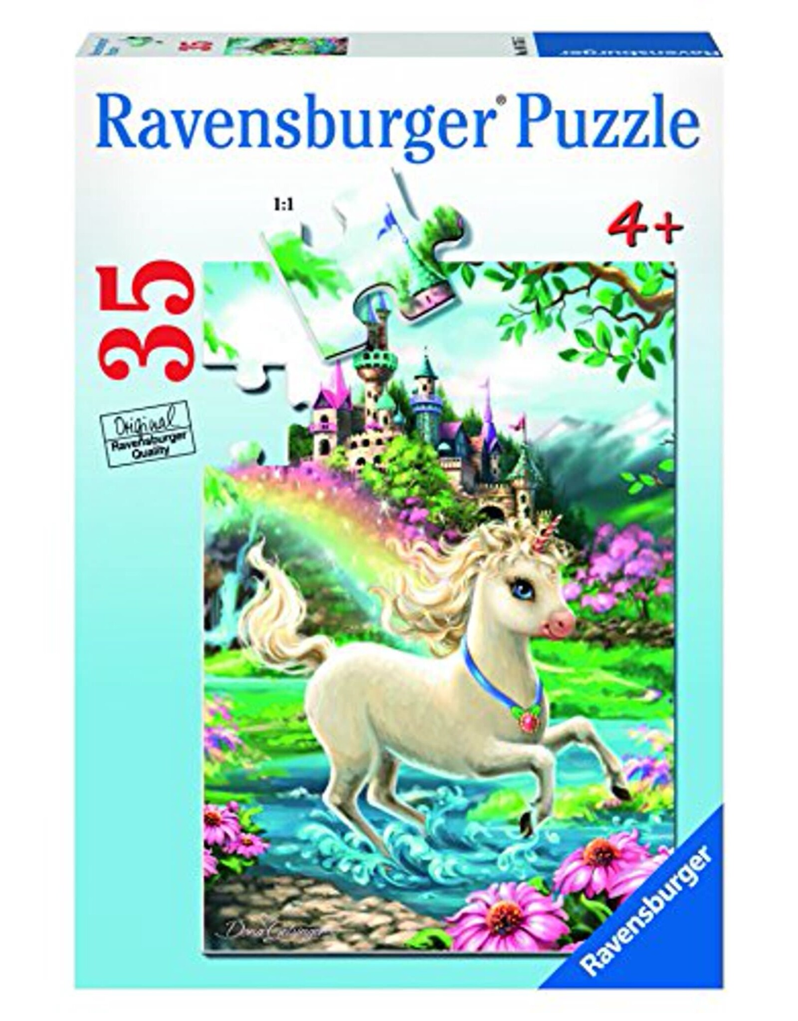 Ravensburger Unicorn Castle 35 pc Puzzle