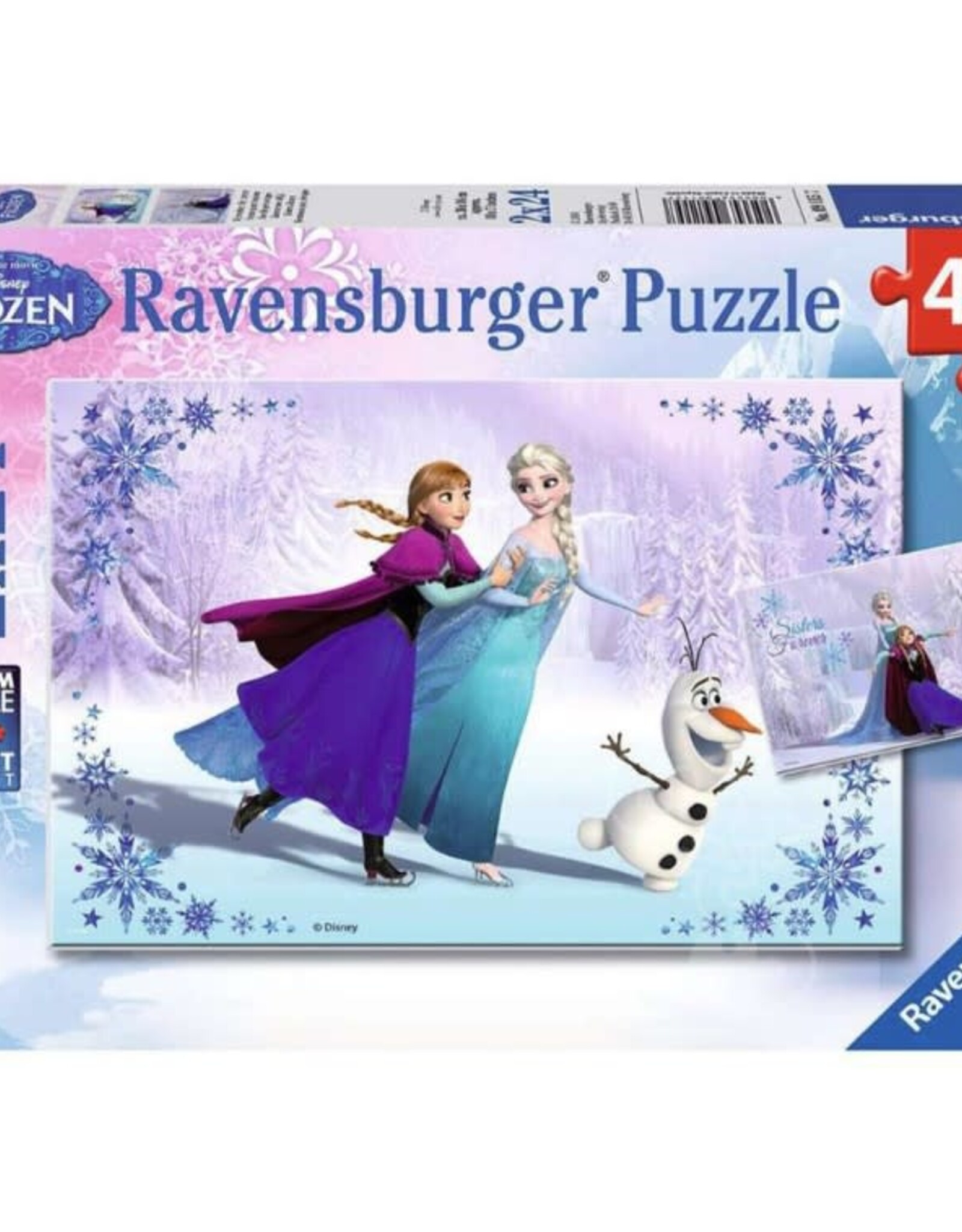 Ravensburger Frozen Sisters Always 2 x 24 pc Puzzle