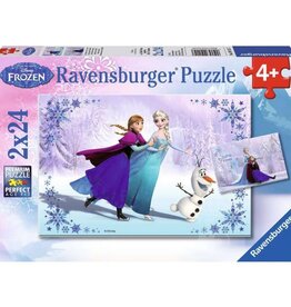 Ravensburger Frozen Sisters Always 2 x 24 pc Puzzle