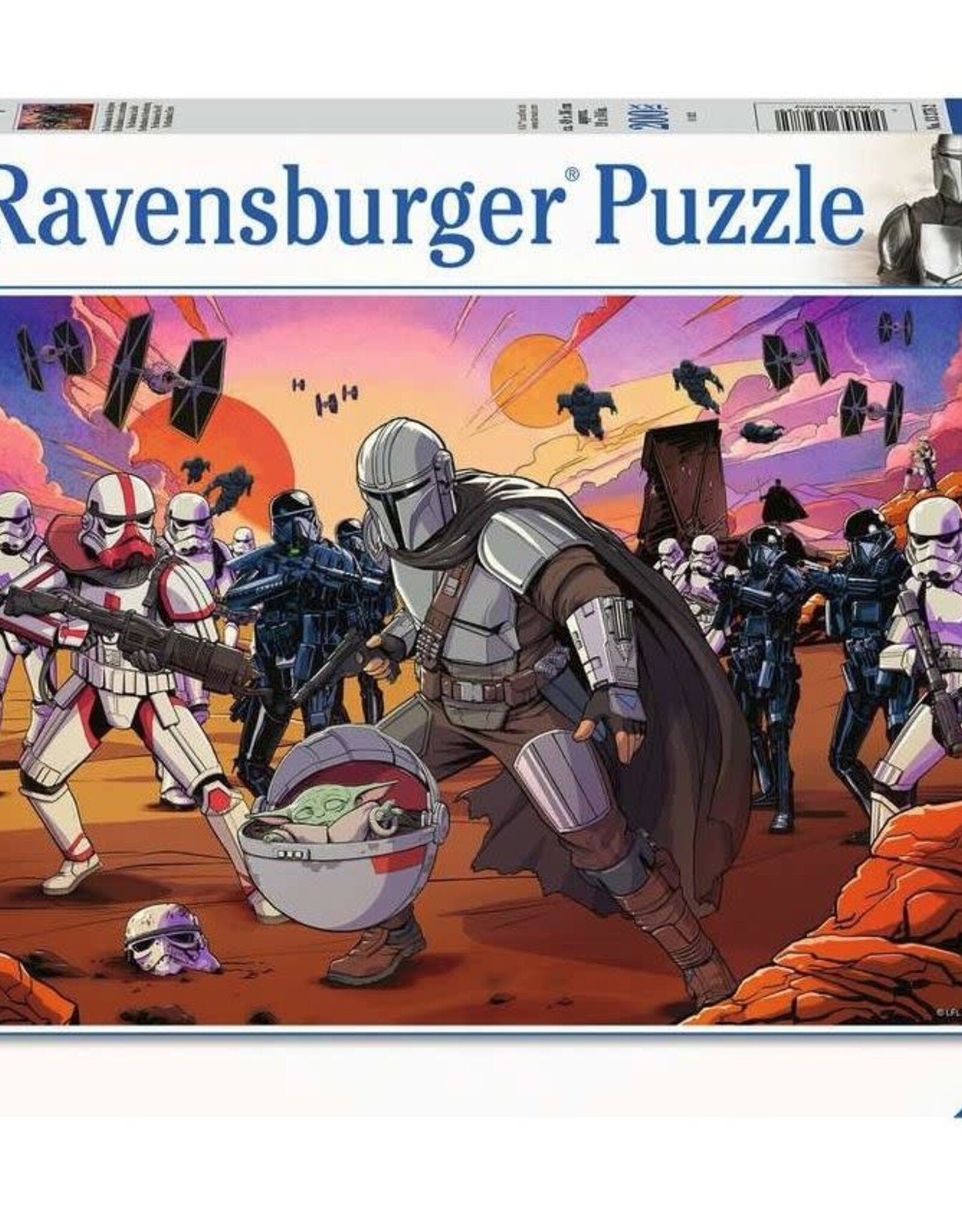 Ravensburger SW Mandalorian Face-Off 200 pc Puzzle