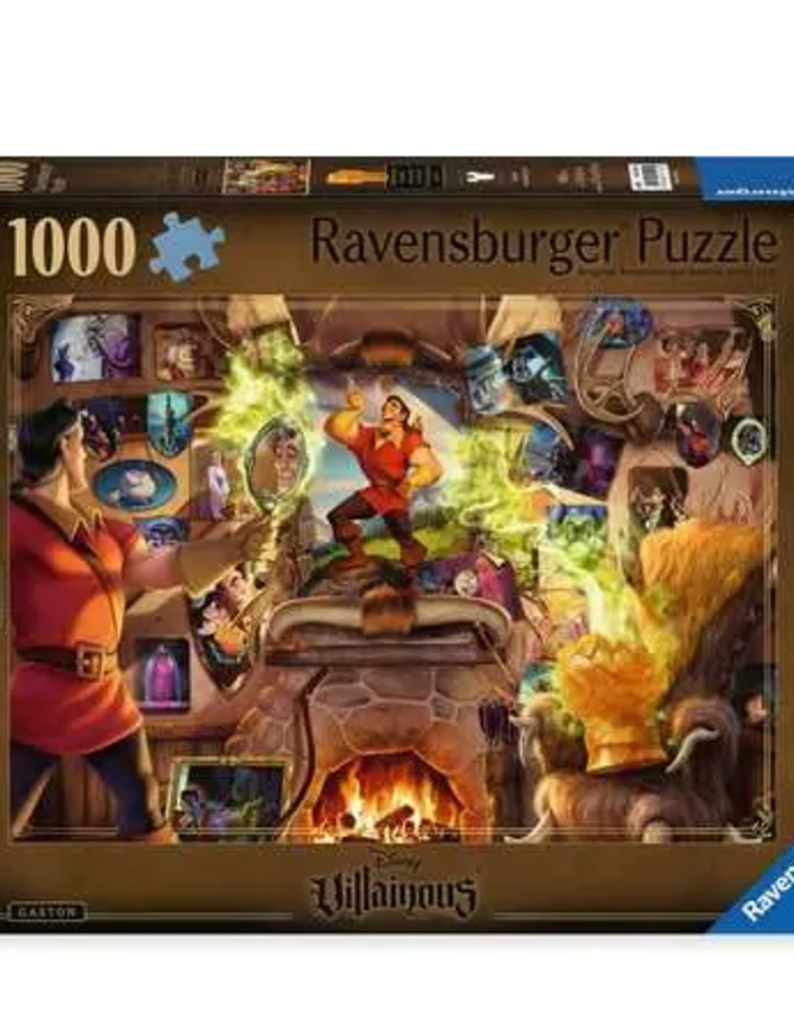 Ravensburger Disney Villainous Gaston 1000 pc Puzzle
