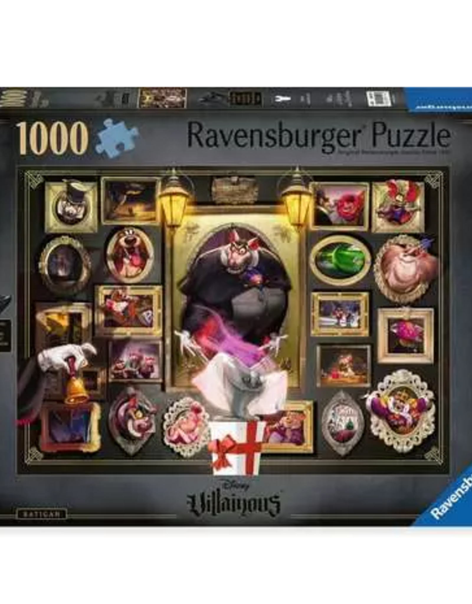 Ravensburger Disney Villainous Ratigan 1000 pc Puzzle
