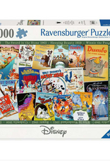 Ravensburger Disney Vintage Movie Posters 1000pc Puzzle