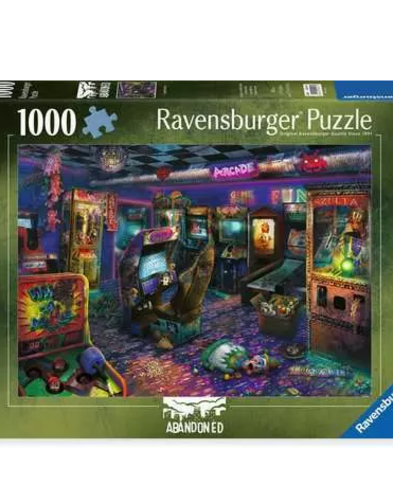 Ravensburger Forgotten Arcade 1000 pc Puzzle