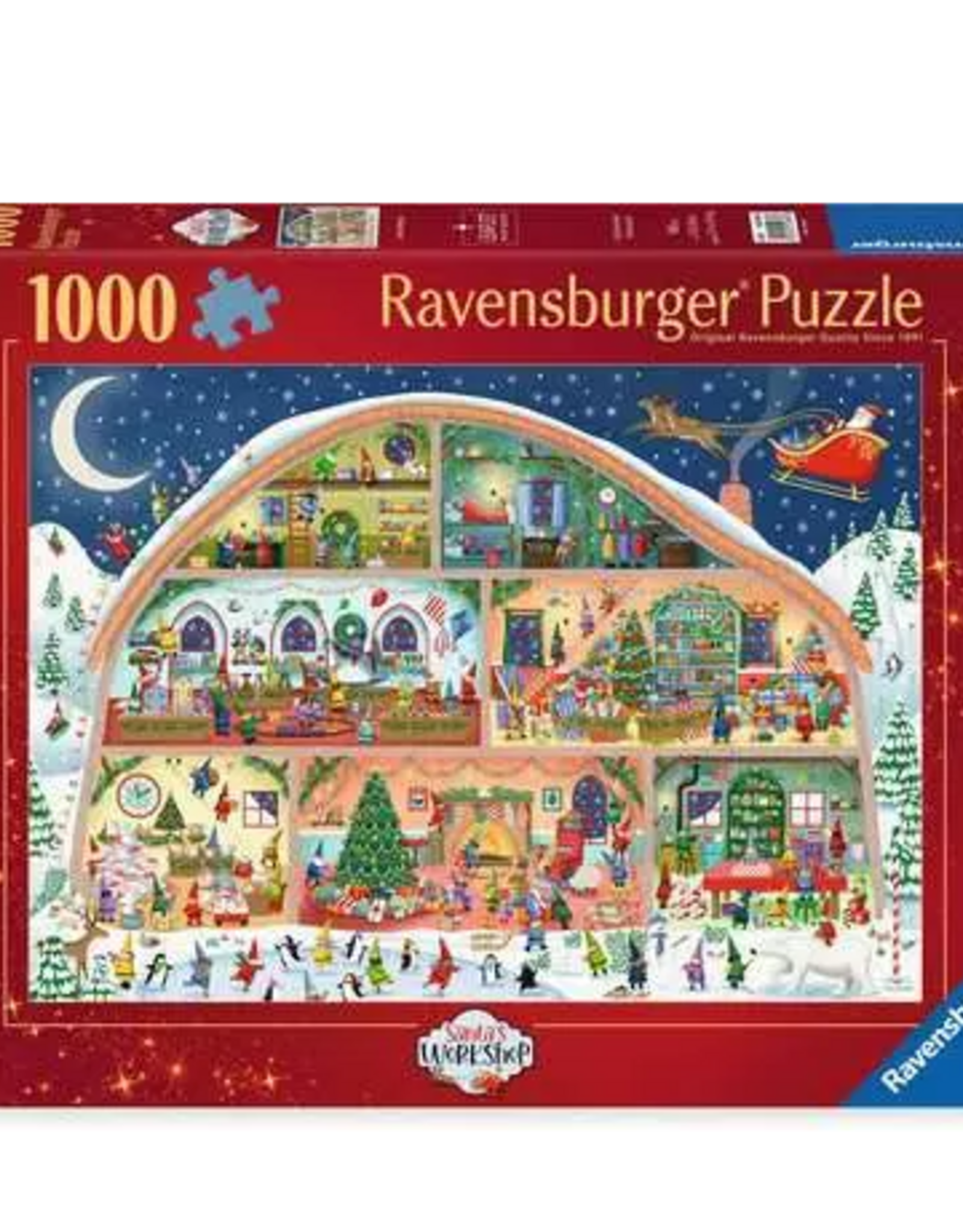 Ravensburger Santa's Workshop 1000 pc Puzzle