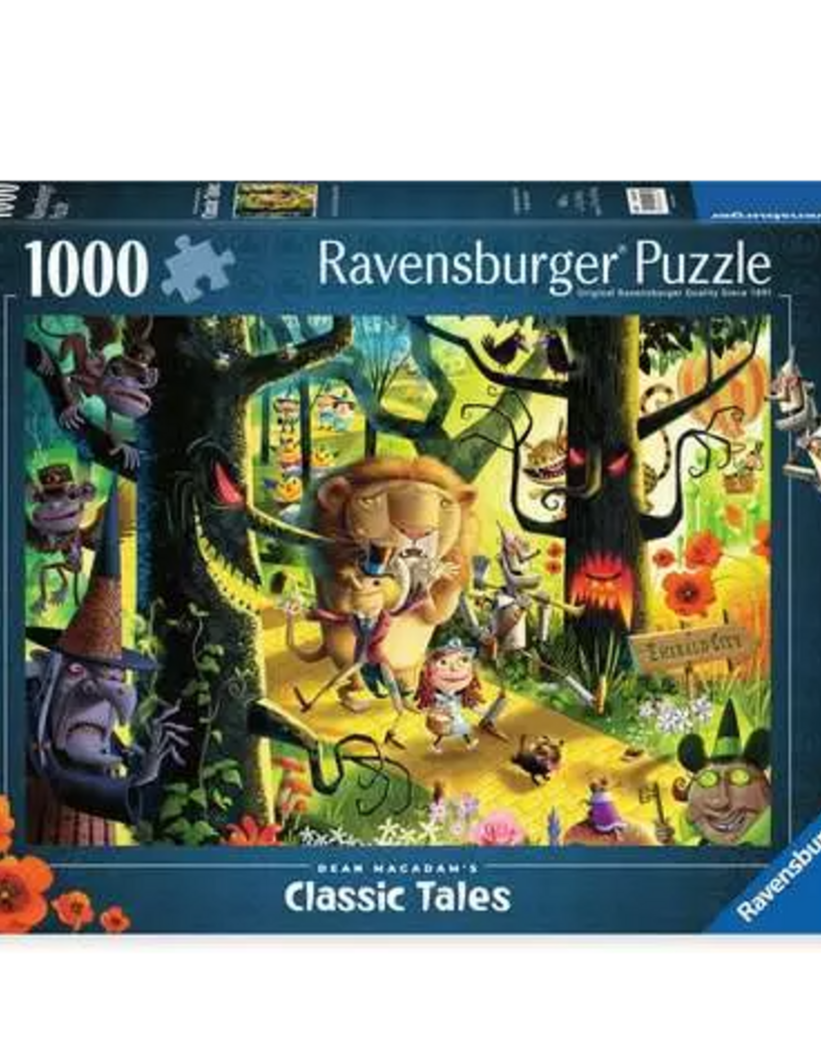 Ravensburger MacAdam Lions, Tigers & Bears, Oh My! 1000 pc Puzzle
