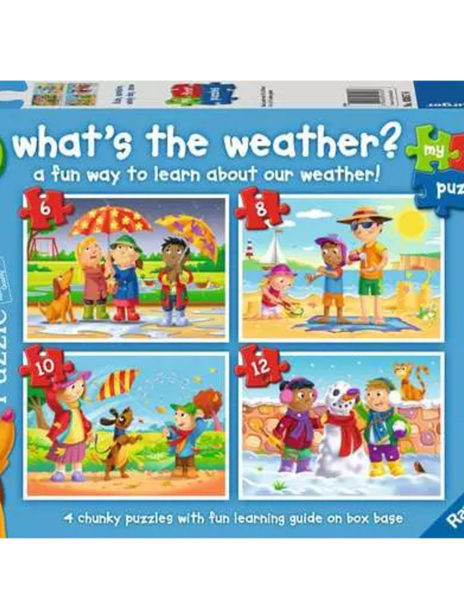 Ravensburger MFP What's the Weather 6, 8, 10, 12 pc Puzzles