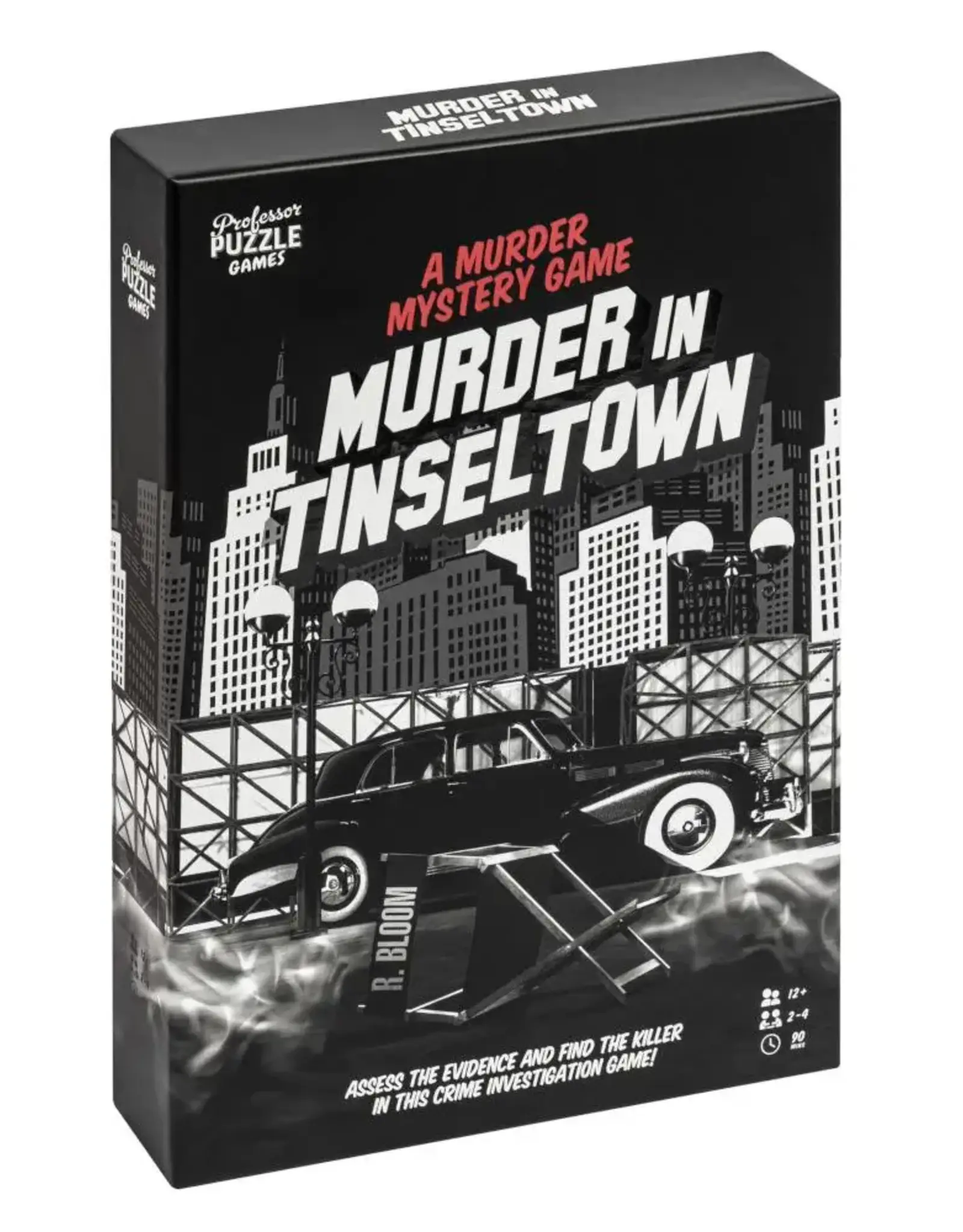 Professor Puzzle Murder in Tinseltown Game