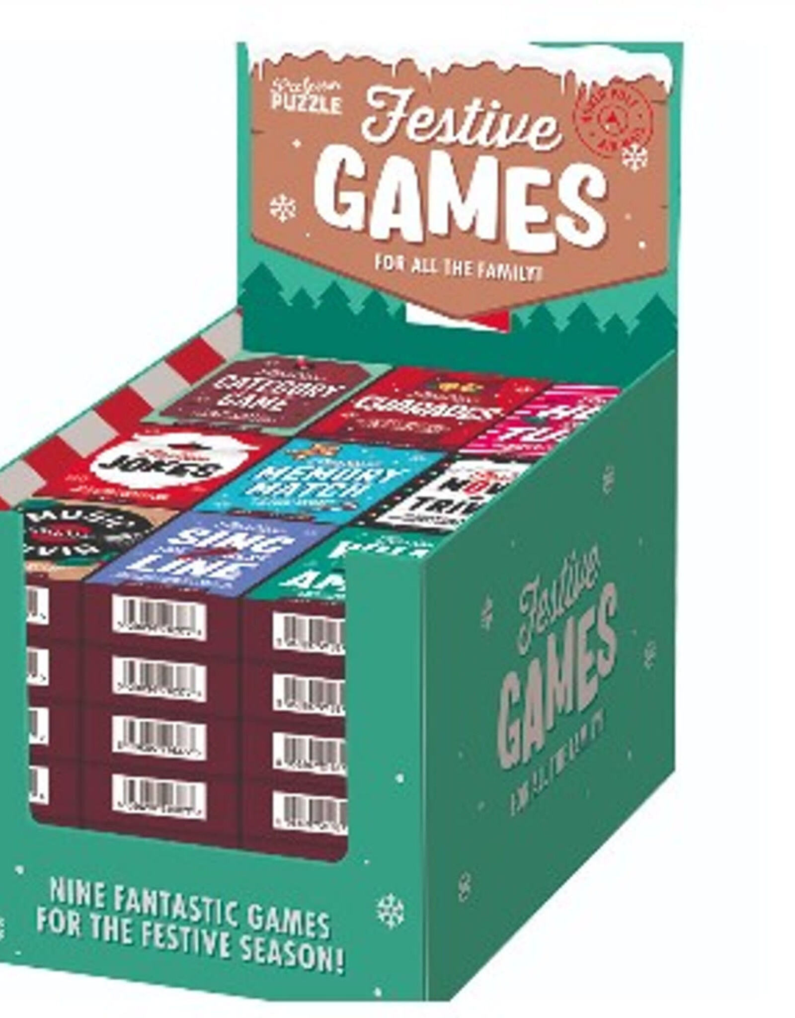 Professor Puzzle Festive Matchbox 54pc