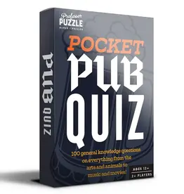 Professor Puzzle Pocket Pub Quiz
