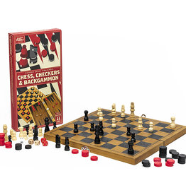 Professor Puzzle Chess, Checkers & Backgammon