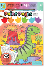 Bright Stripes Paint Pages - Dinos Rule