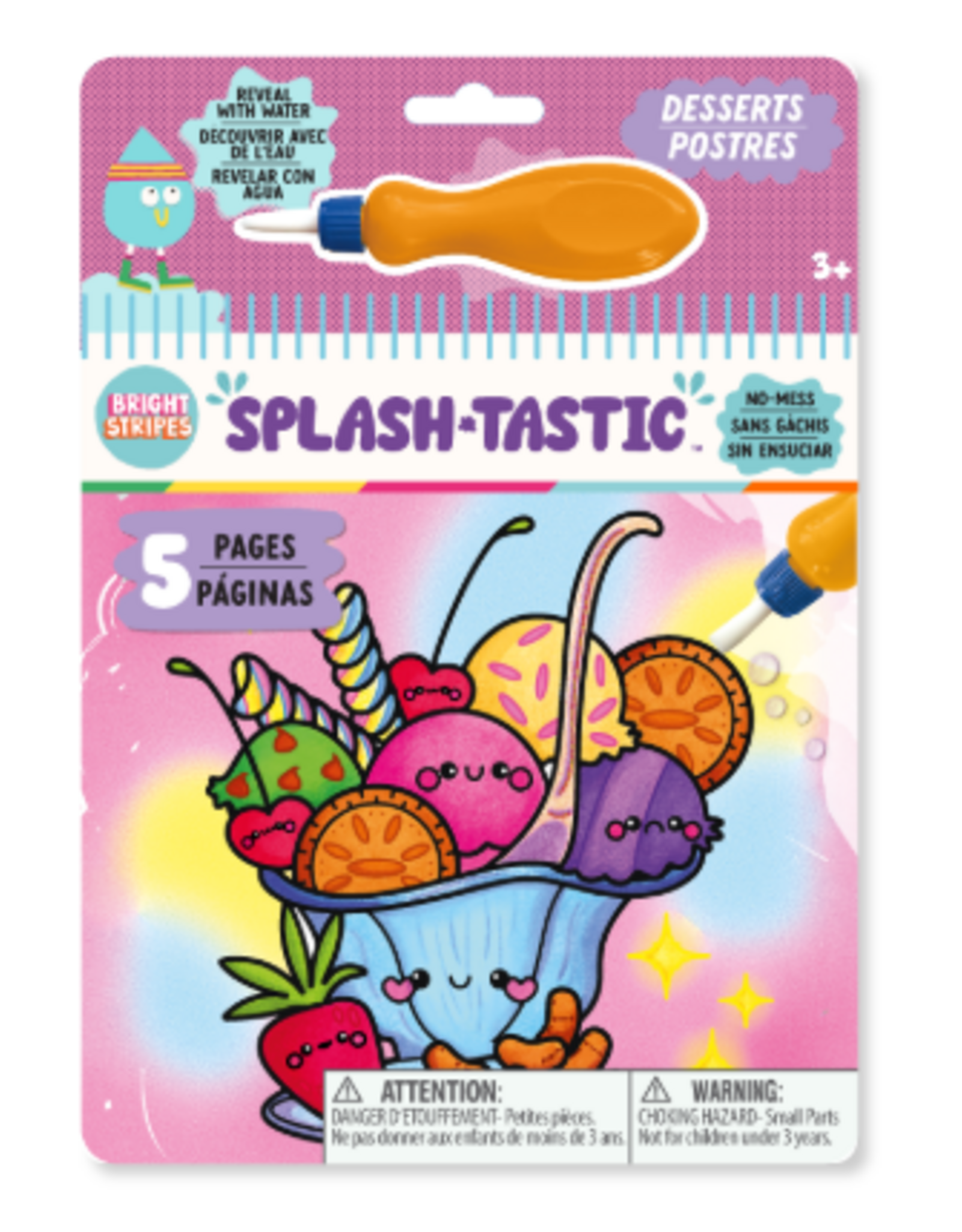 Bright Stripes Splash-Tastic Desserts