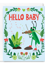 Happy Just Happy Card Hello Baby Cricket