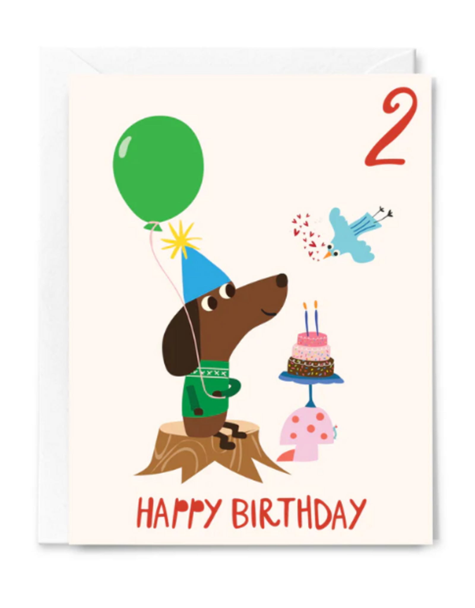 Happy Just Happy Card Happy Birthday Two Year Old