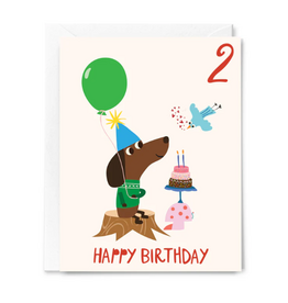 Happy Just Happy Card Happy Birthday Two Year Old