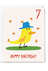 Happy Just Happy Card Happy Birthday Seven Year Old
