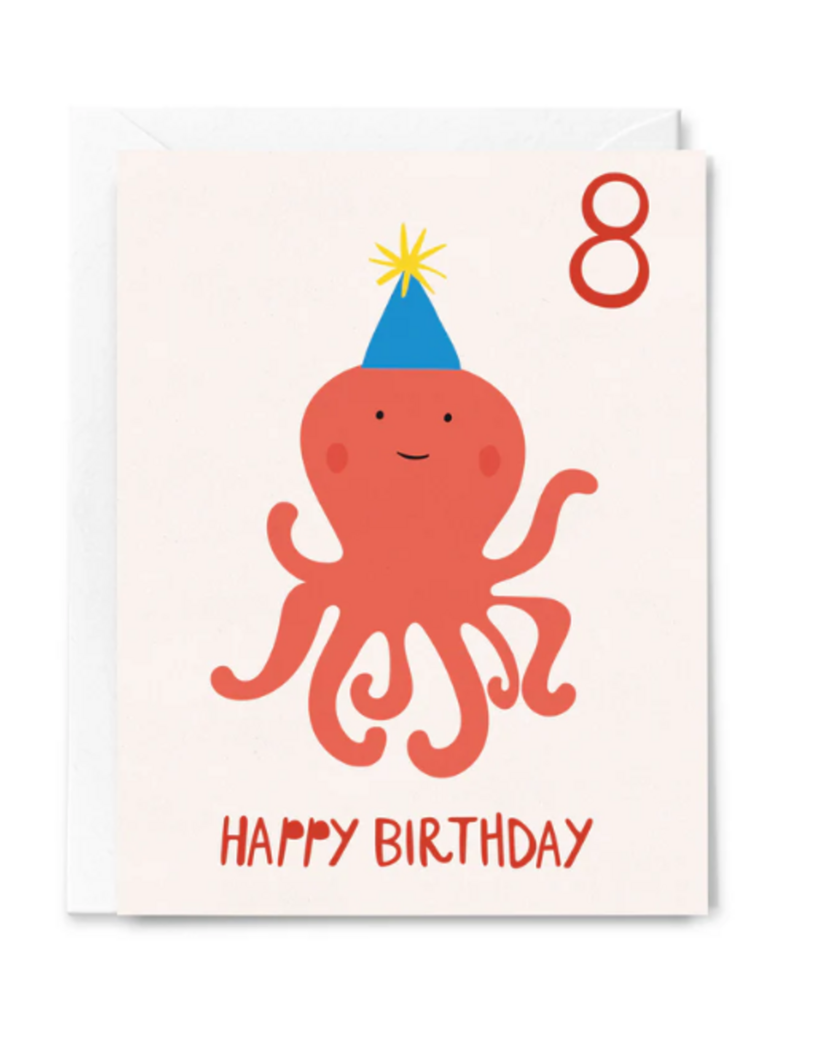 Happy Just Happy Card Happy Birthday Eight Year Old