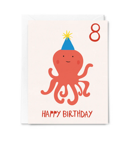 Happy Just Happy Card Happy Birthday Eight Year Old