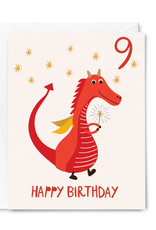 Happy Just Happy Card Happy Birthday Nine Year Old