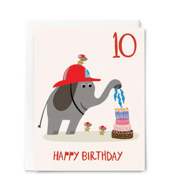 Happy Just Happy Card Happy Birthday Ten Year Old