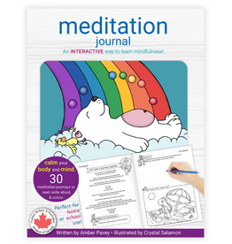 Crystal Salamon Meditation Journal - Colouring Book