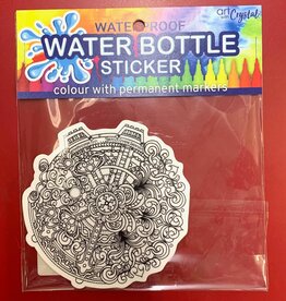 Crystal Salamon Colouring Sticker - Mandala