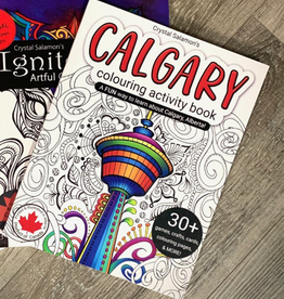 Crystal Salamon Calgary- Colouring Activity Book