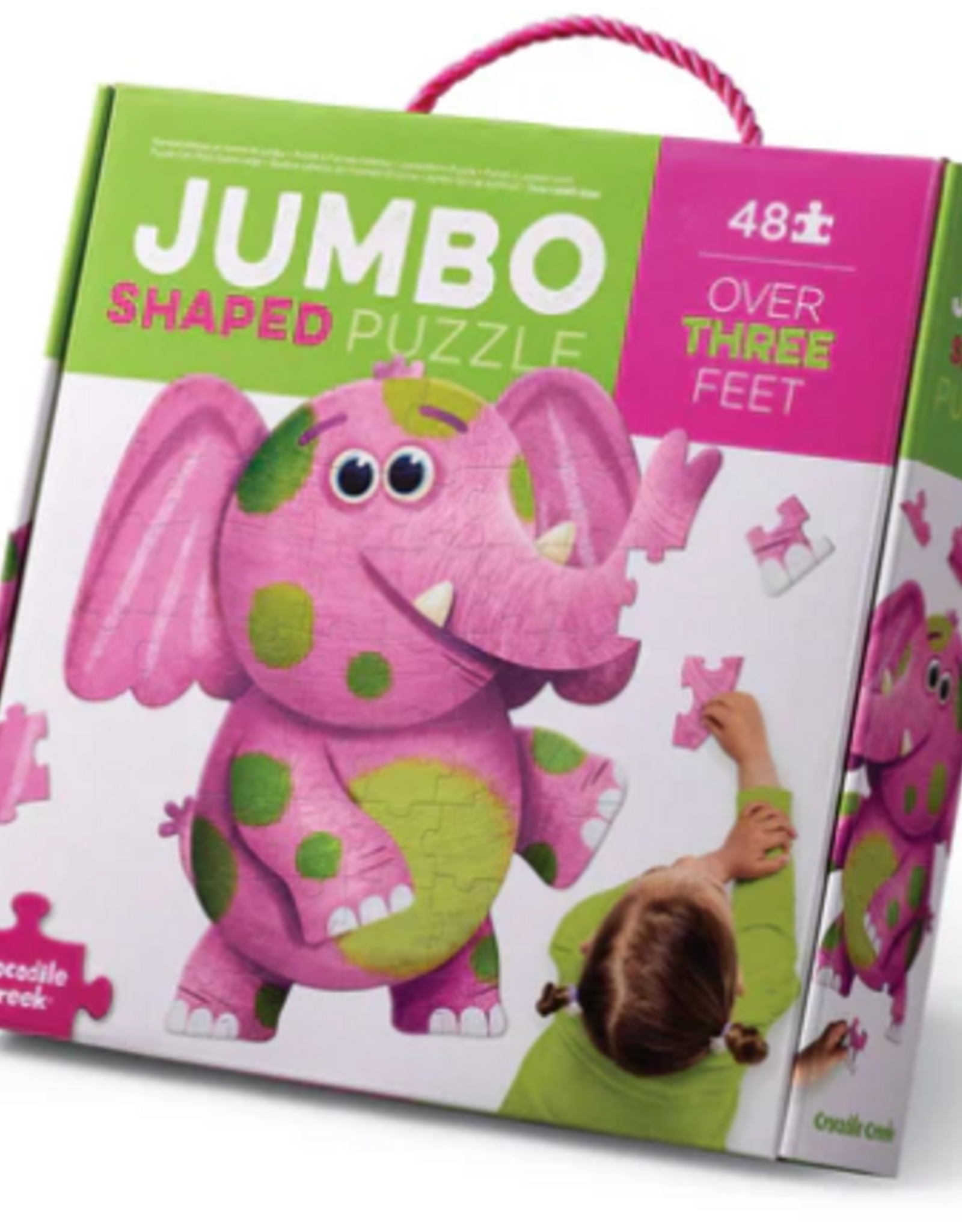 Crocodile Creek 48pc Jumbo Puzzle - Elephant