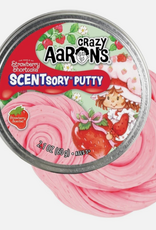 Crazy Aaron's Thinking Putty SCENTSORY® 4" PUTTY - STRAWBERRY SHORTCAKE