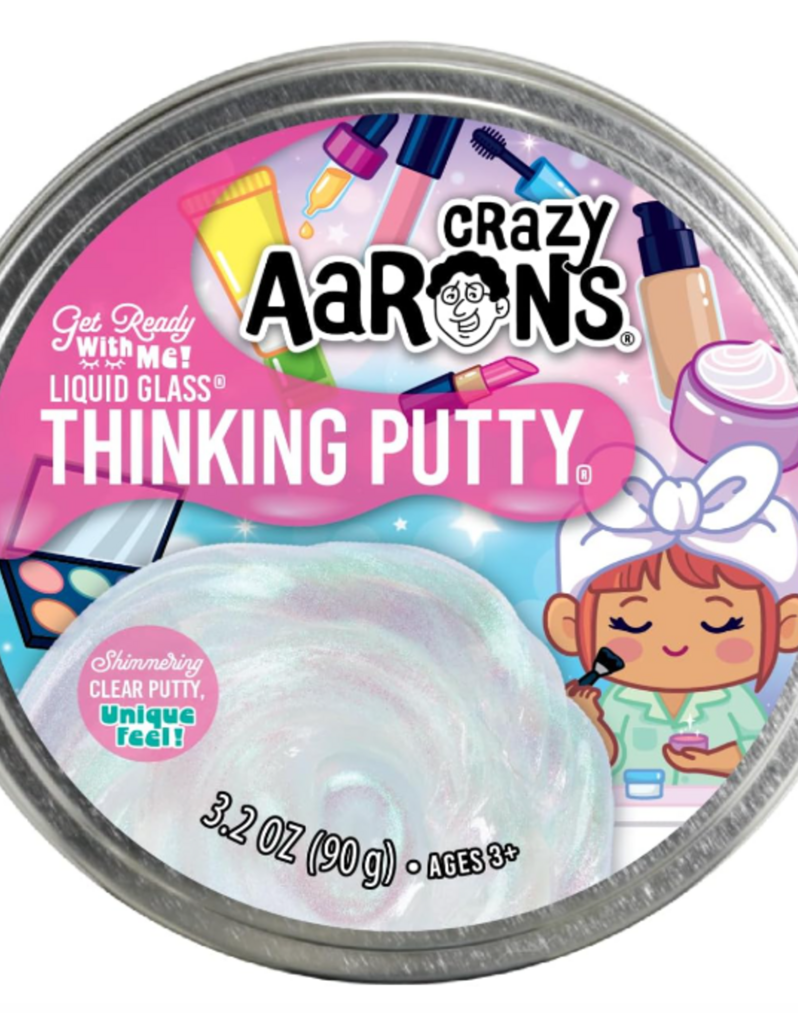 Crazy Aaron's Thinking Putty 4" THINKING PUTTY - GET READY WITH ME