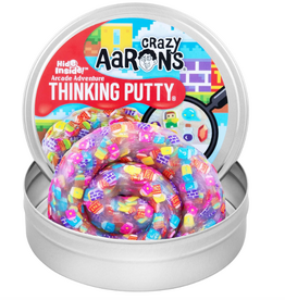 Crazy Aaron's Thinking Putty 4" THINKING PUTTY - ARCADE ADVENTURE