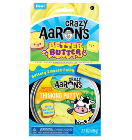 Crazy Aaron's Thinking Putty 4" THINKING PUTTY - BETTER BUTTER