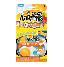 Crazy Aaron's Thinking Putty 4" THINKING PUTTY - EGGCELLENT