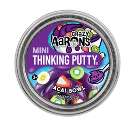 Crazy Aaron's Thinking Putty 2" MINI THINKING PUTTY - ACAI BOWL