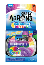Crazy Aaron's Thinking Putty 4" THINKING PUTTY - RAINBOW REVEAL