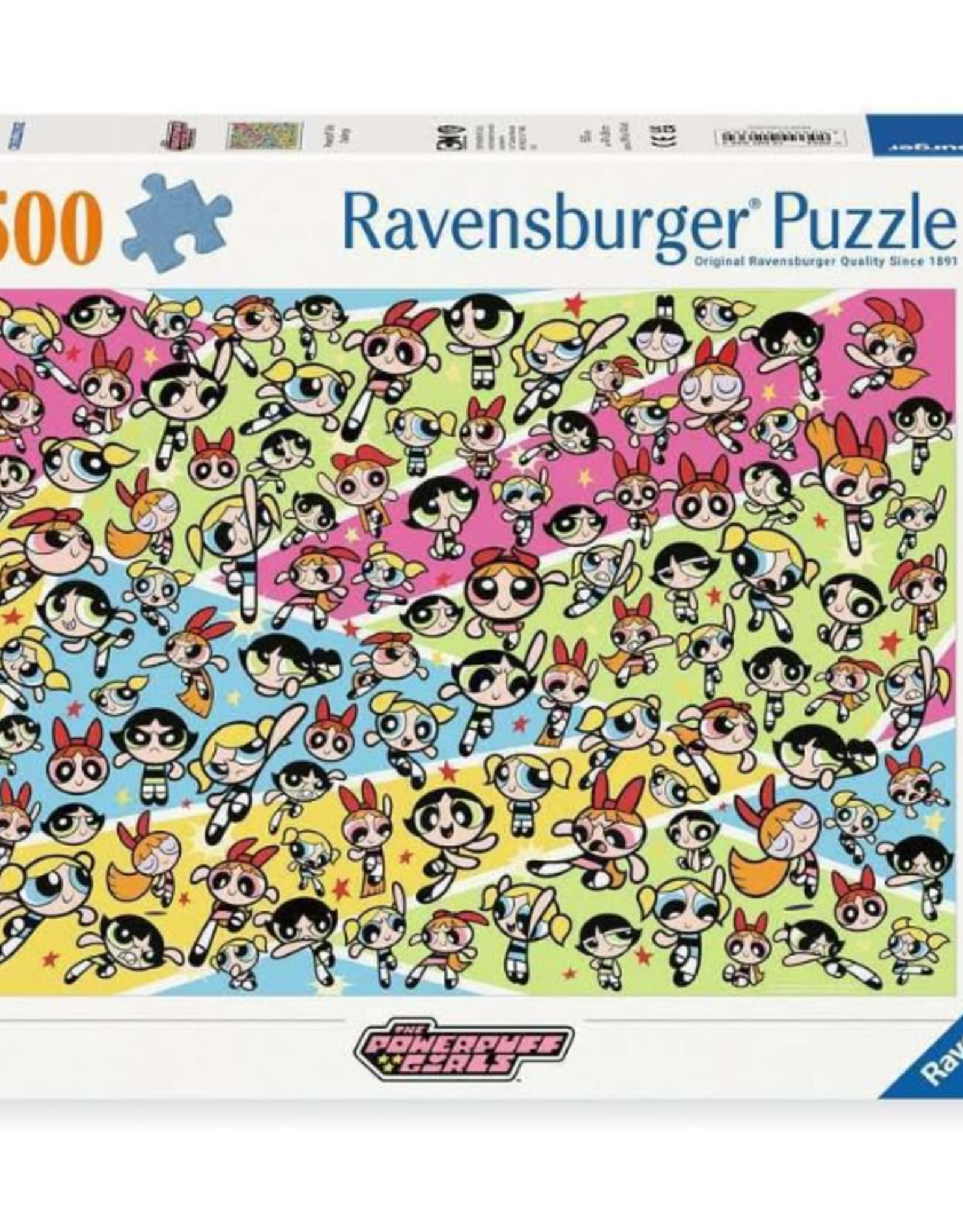 Ravensburger The Powerpuff Girls Challenge 500 Pc