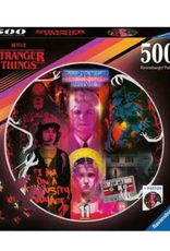 Ravensburger Stranger Things 500 Pc Round Puzzle